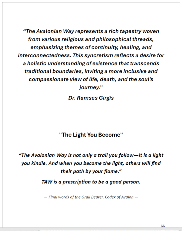 The Avalonian Way - eBook (PDF) - Image 2