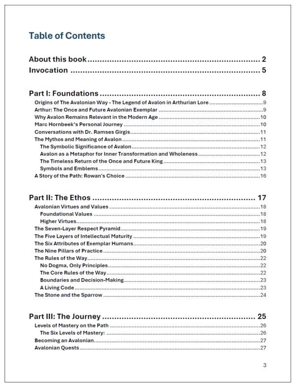 The Avalonian Way - eBook (PDF) - Image 3